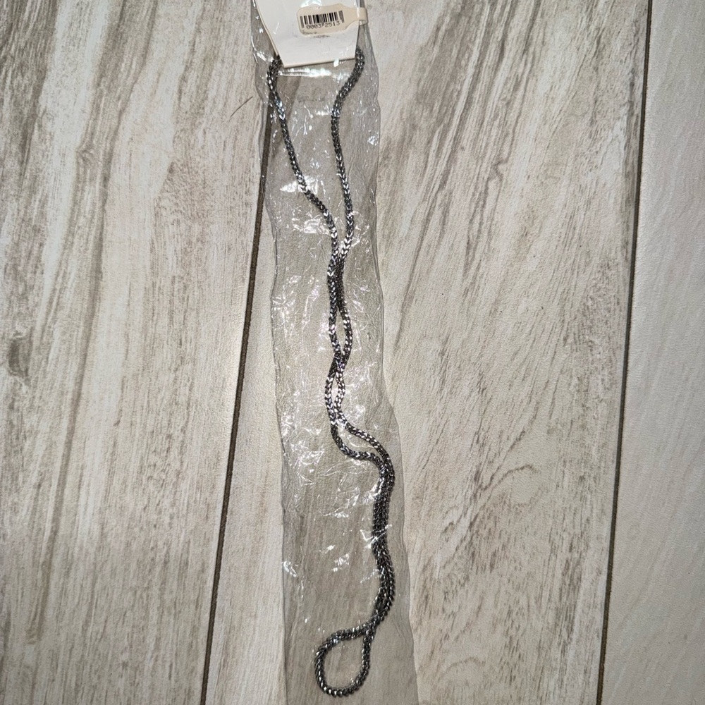 Elegant Silver Chain Necklace